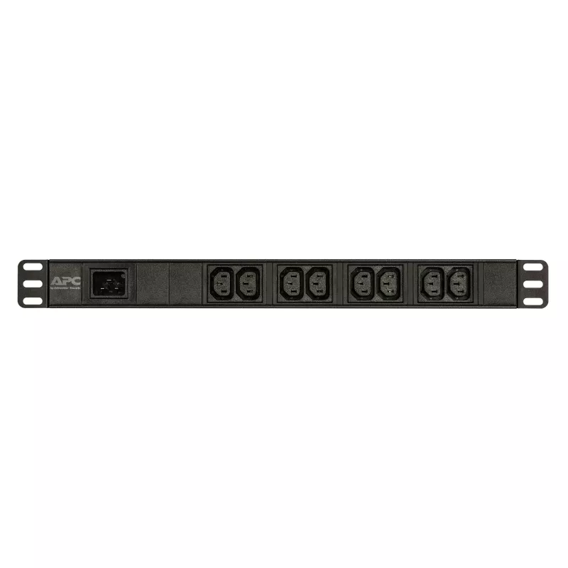 APC Easy Rack PDU Basic 1U 3.7kW 230V 16A 8x C13 lizdų IEC60320 C20 įvadas