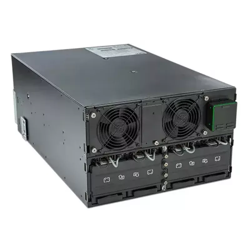 APC Smart-UPS On-Line SRT8KRMXLI – 8 kW/VA, 6x C13 + 4x C19 + vienfazė išvestis, montuojamas į stelažą, integruota tinklo valdymo kortelė