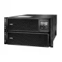 APC Smart-UPS On-Line SRT8KRMXLI – 8 kW/VA, 6x C13 + 4x C19 + vienfazė išvestis, montuojamas į stelažą, integruota tinklo valdymo kortelė