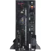 APC Smart-UPS On-Line, 5kVA/5kW, stelažinis/bokštinis, 230V, 2x IEC C13+1x IEC C19+tvirtas laidas 3 laidų (H+N+E) lizdai, tinklo kortelė, be bėgių komplekto