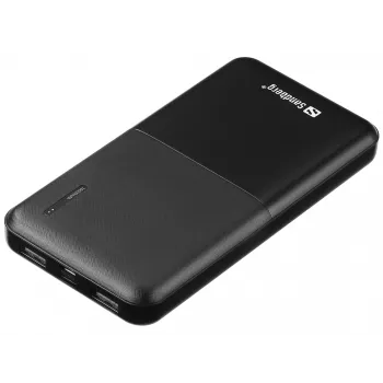 Sandberg Saver Powerbank 10000, 10000 mAh, LiPo, juoda
