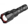 Sandberg Survivor Torch Powerbank 5000 – rankinis prožektorius su powerbank, juodas, aliuminis, IPX4