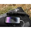 Sandberg Survivor Torch Powerbank 5000 – rankinis prožektorius su powerbank, juodas, aliuminis, IPX4