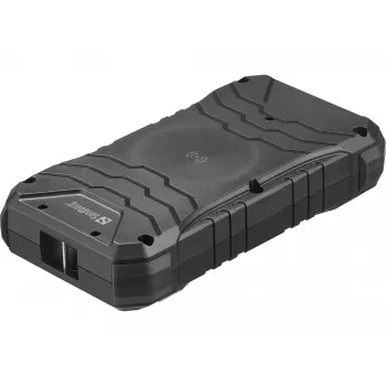Sandberg Survivor Powerbank 20000 PD30W, 20000 mAh, belaidis įkrovimas, juoda