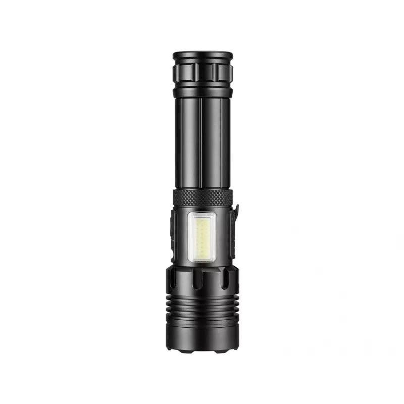 Sandberg Survivor 7in1 žibintuvėlis su powerbank 5000, rankinis, juodas, aliuminis, LED, 2 lempos, 200 lm