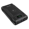 Sandberg Survivor Powerbank 7in1 76800, 76800 mAh, Li-Ion, belaidžiu įkrovimu, 3.6 V, juoda
