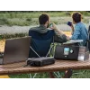 Sandberg Survivor Powerbank 7in1 76800, 76800 mAh, Li-Ion, belaidžiu įkrovimu, 3.6 V, juoda