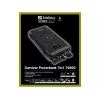 Sandberg Survivor Powerbank 7in1 76800, 76800 mAh, Li-Ion, belaidžiu įkrovimu, 3.6 V, juoda