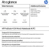 HP ProBook 4 G1i AI PC nešiojamas kompiuteris Intel Core Ultra 5 225U 35,6 cm (14 colių) WUXGA 16 GB DDR5-SDRAM Wi-Fi 7 (802.11be) Windows 11 Pro sidabrinis