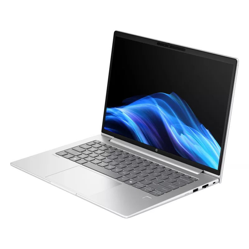 HP ProBook 4 G1i AI PC nešiojamas kompiuteris Intel Core Ultra 5 225U 35,6 cm (14 colių) WUXGA 16 GB DDR5-SDRAM Wi-Fi 7 (802.11be) Windows 11 Pro sidabrinis