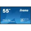 iiyama LH5541UHS-B2 Skaitmeninės reklamos ekranas su kiosko dizainu 138,7 cm (54,6 col.) LCD 500 cd/m² 4K Ultra HD Juodas su įmontuotu procesoriumi 24/7