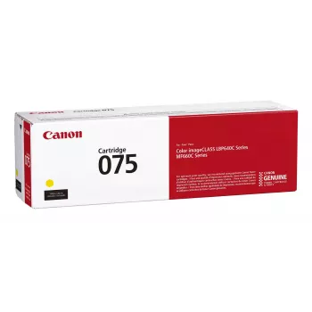 Canon 075 tonero kasetė 1 vnt. Originali Geltona