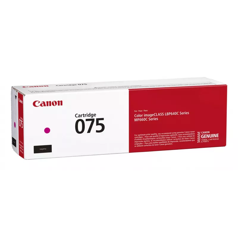 Canon 075 toner kasetė 1 vnt. Originali rausvai raudona