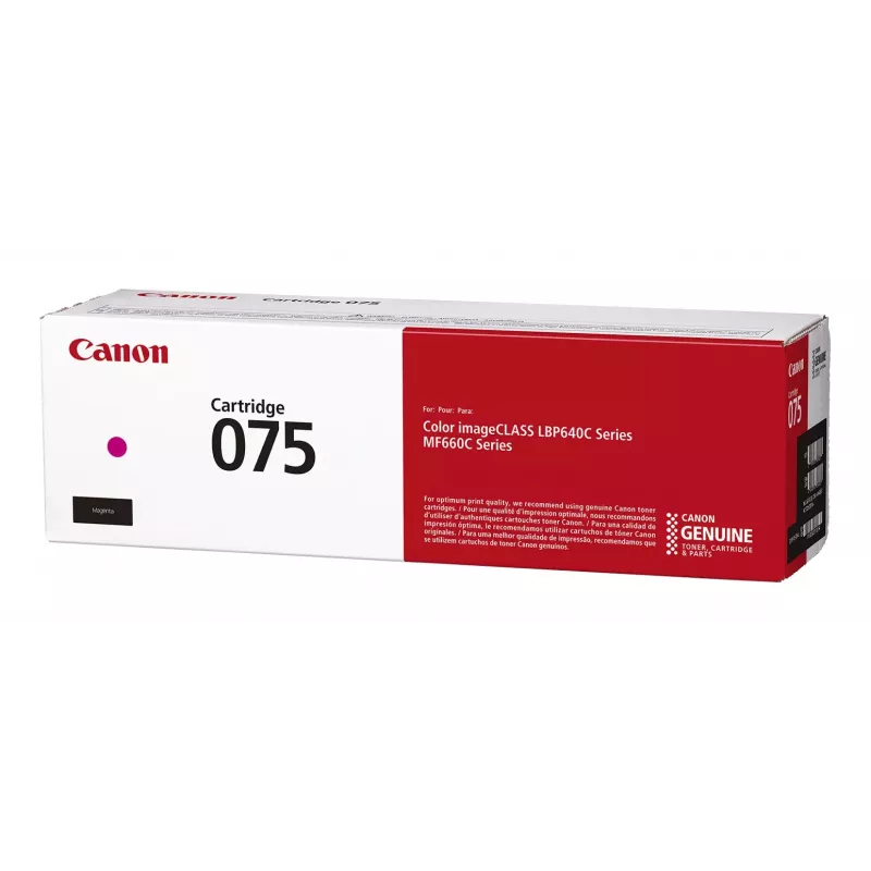 Canon 075 toner kasetė 1 vnt. Originali rausvai raudona