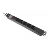 PDU Lanberg PDU-05E-0200-BK 5 AC lizdų 1U Juoda
