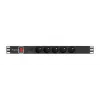 PDU Lanberg PDU-05E-0200-BK 5 AC lizdų 1U Juoda