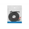 Garso kabelis LANBERG 3,5 mm į 2×RCA kištukus, 5 m, juodas