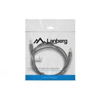 Audio kabelis LANBERG 3,5 mm kištukas–kištukas 1,2 m juodas