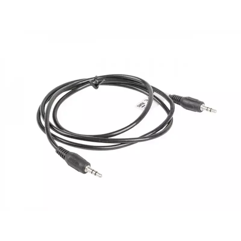 Audio kabelis LANBERG 3,5 mm kištukas–kištukas 1,2 m juodas