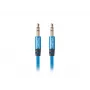 Garso kabelis Lanberg CA-MJMJ-10CU-0010-BL 1 m 3,5 mm lizdas – lizdas mėlynas