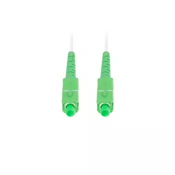 Skaidulinis optinis kabelis LANBERG FO-SASA-SS21-0200-WH, 20 m, G.657.A2, SC–SC, 125 µm, baltas