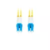 Skiemeninis šviesolaidinis kabelis LANBERG FO-LULU-SD11-0020-YE, 2 m, G.657.A1, LC–LC, geltonas