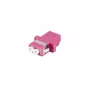 Skaidulinės optikos adapteris LANBERG MM LC/UPC duplex OM4