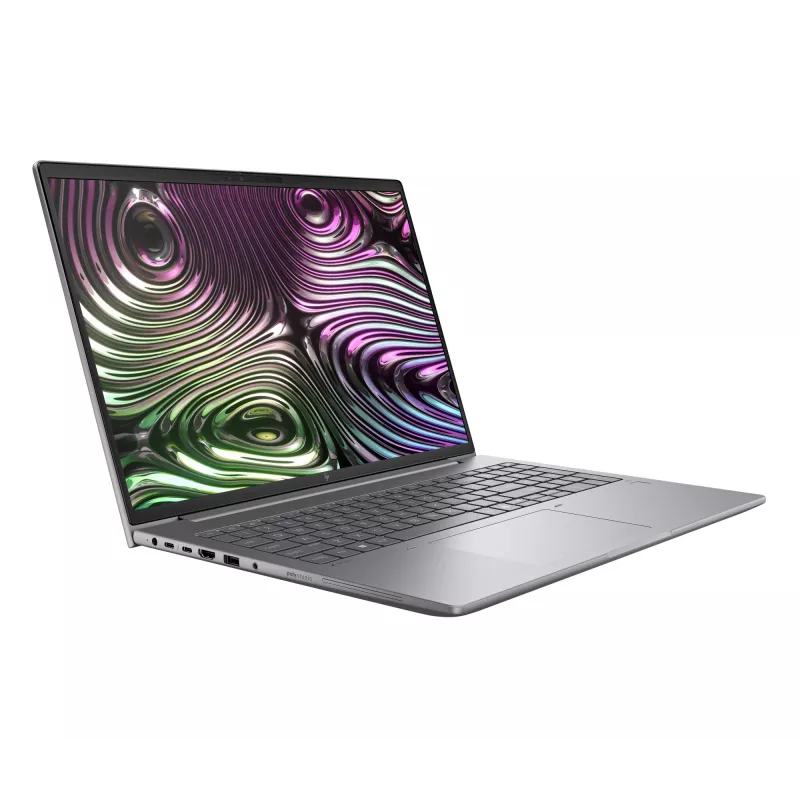 HP Zbook X G1i nešiojama darbo stotis su Intel Core Ultra 7 255H, 40,6 cm (16 colių) WUXGA, 32 GB DDR5-SDRAM, NVIDIA RTX PRO 2000 Blackwell, Wi-Fi 7 (802.11be), Windows 11 Pro AI, AI PC