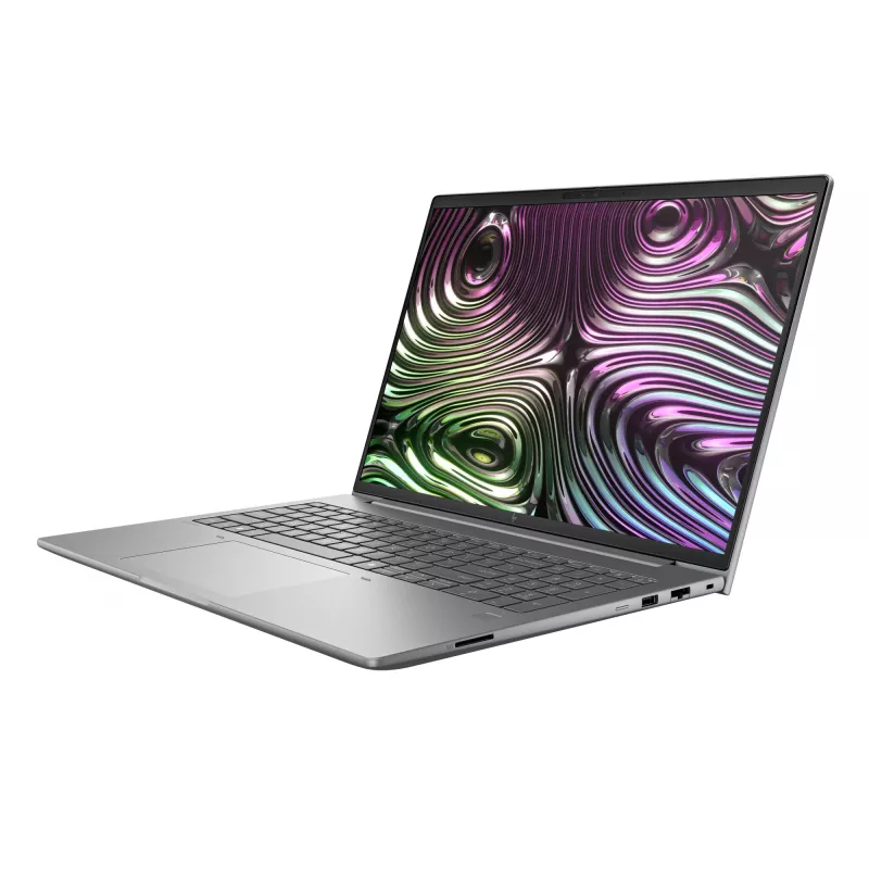HP Zbook X G1i nešiojama darbo stotis su Intel Core Ultra 7 255H, 40,6 cm (16 colių) WUXGA, 32 GB DDR5-SDRAM, NVIDIA RTX PRO 2000 Blackwell, Wi-Fi 7 (802.11be), Windows 11 Pro AI, AI PC
