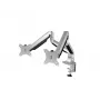 ICY BOX IB-MS504-T 81,3 cm (32 colių) stalinis laikiklis juodas, sidabrinis