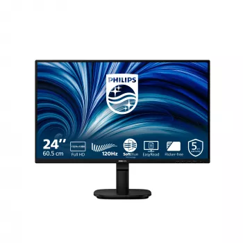 Philips 2000 serijos 24B2N2200/00 kompiuterio monitorius 60,5 cm (23,8 colio) 1920 x 1080 pikselių Full HD LCD juodas