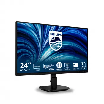 Philips 2000 serijos 24B2N2200/00 kompiuterio monitorius 60,5 cm (23,8 colio) 1920 x 1080 pikselių Full HD LCD juodas
