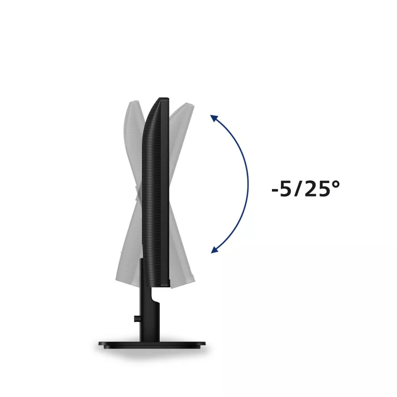 Philips 2000 serijos 24B2N2200/00 kompiuterio monitorius 60,5 cm (23,8 colio) 1920 x 1080 pikselių Full HD LCD juodas