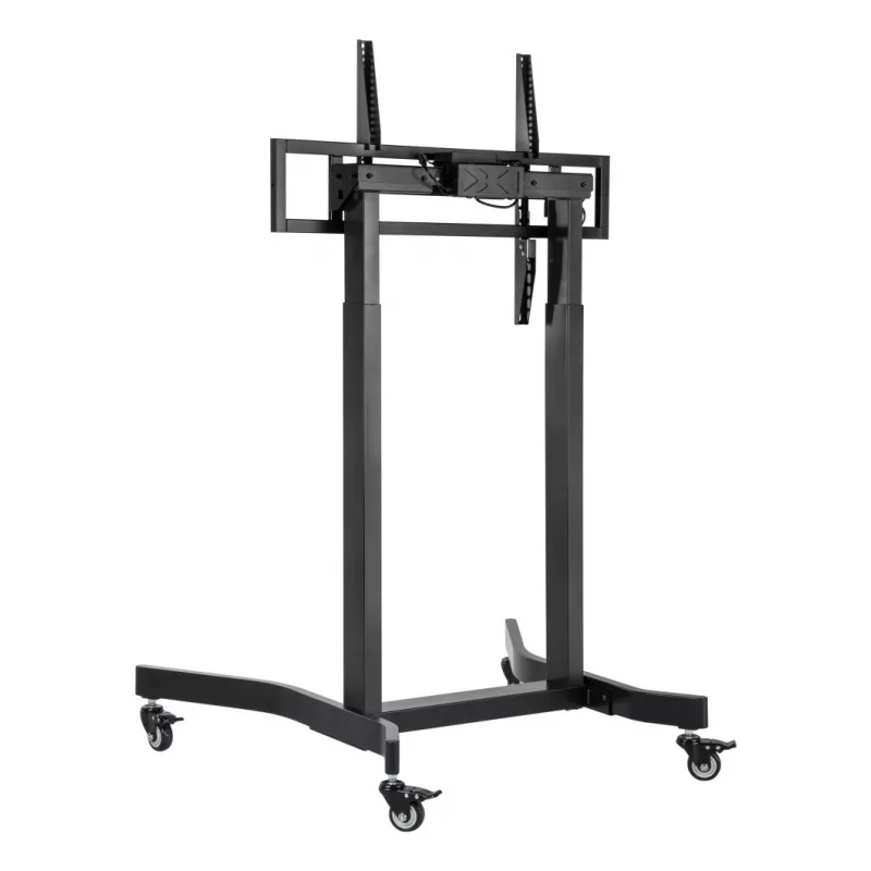 Elektrinis mobilus TV stovas Techly ICA-TR68M 55–100 colių (iki 254 cm) juodas