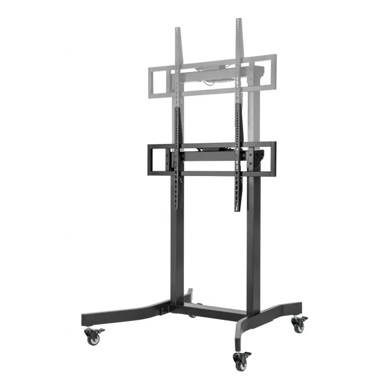 Elektrinis mobilus TV stovas Techly ICA-TR68M 55–100 colių (iki 254 cm) juodas