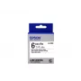 Epson Label Cartridge Standard LK-2WBN juoda/balta 6mm (9m)