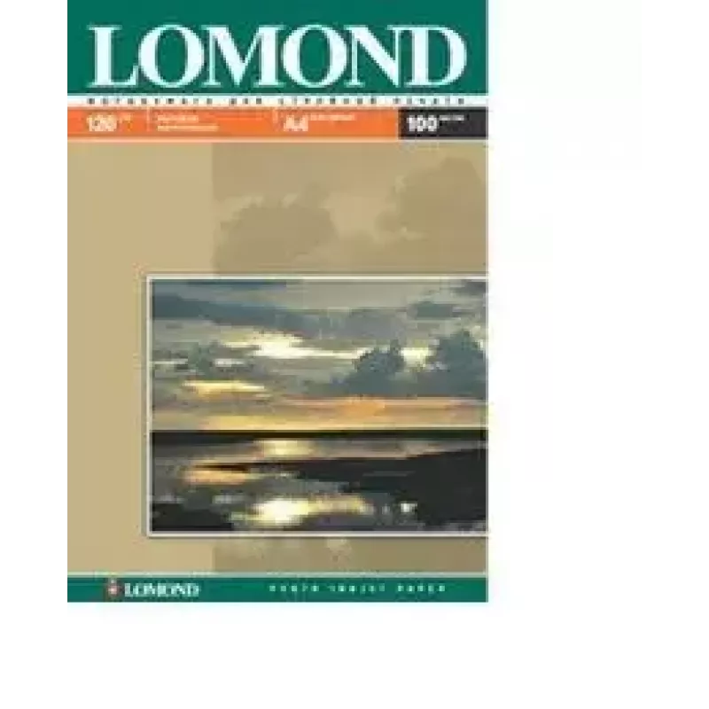 Inkjetinė fotopopieriaus Lomond 0102003 matinė 120 g/m² A4 100 lapų