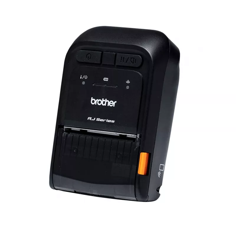 Nešiojamasis kvitų ir etikečių spausdintuvas Brother RJ-2055WB, 203 x 203 DPI, juodas