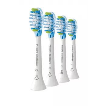 Philips Premium Plaque Defence HX9044/87 4 vnt. šepetėlių galvutės, balta, 3 mėn., vidutinė, 62000 judesių per minutę