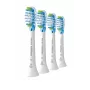 Philips Premium Plaque Defence HX9044/87 4 vnt. šepetėlių galvutės, balta, 3 mėn., vidutinė, 62000 judesių per minutę