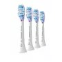 Philips Premium Gum Care HX9054/87 4 vnt. šepetėlių galvutės, baltos, minkštos, 62000 judesių per minutę