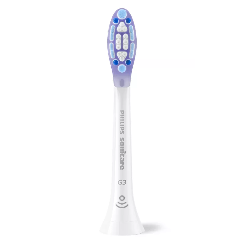 Philips Premium Gum Care HX9054/87 4 vnt. šepetėlių galvutės, baltos, minkštos, 62000 judesių per minutę