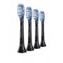 Philips Premium Gum Care HX9054/88 4 vnt. šepetėlių galvutės, juodos, minkštos, 62000 judesių per minutę