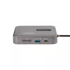 StarTech.com USB-C dokavimo stotelė, dvigubas 4K 60Hz HDMI, suderinama su Macbook Pro (M1/M2/M3/M4) ir Windows, USB-A/USB-C 10Gbps šakotuvas, 100W galios tiekimas, GbE, SD, 22 col./56 cm laidas