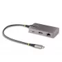 StarTech.com USB-C kelių prievadų adapteris - 4K 60Hz HDMI - HDR - 2 prievadų 5Gbps USB 3.0 šakotuvas - 100W Power Delivery perdavimas - GbE - sertifikuotas Chromebook - Windows/macOS