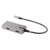StarTech.com USB-C kelių prievadų adapteris - 4K 60Hz HDMI - HDR - 2 prievadų 5Gbps USB 3.0 šakotuvas - 100W Power Delivery perdavimas - GbE - sertifikuotas Chromebook - Windows/macOS