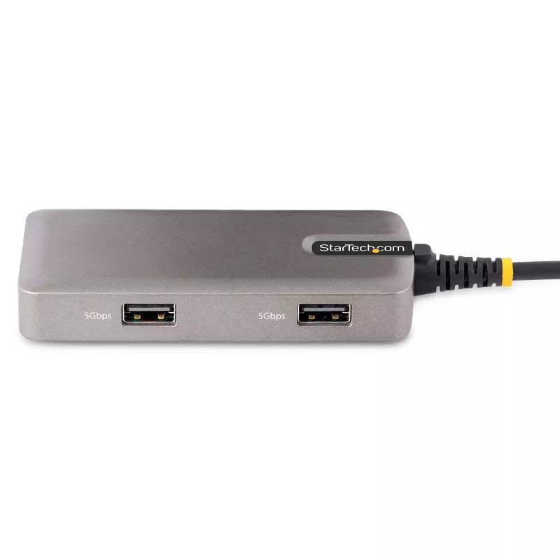 StarTech.com USB-C kelių prievadų adapteris - 4K 60Hz HDMI - HDR - 2 prievadų 5Gbps USB 3.0 šakotuvas - 100W Power Delivery perdavimas - GbE - sertifikuotas Chromebook - Windows/macOS