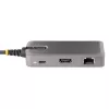 StarTech.com USB-C kelių prievadų adapteris - 4K 60Hz HDMI - HDR - 2 prievadų 5Gbps USB 3.0 šakotuvas - 100W Power Delivery perdavimas - GbE - sertifikuotas Chromebook - Windows/macOS