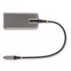 StarTech.com USB-C kelių prievadų adapteris - 4K 60Hz HDMI - HDR - 2 prievadų 5Gbps USB 3.0 šakotuvas - 100W Power Delivery perdavimas - GbE - sertifikuotas Chromebook - Windows/macOS