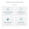 StarTech.com USB-C kelių prievadų adapteris - 4K 60Hz HDMI - HDR - 2 prievadų 5Gbps USB 3.0 šakotuvas - 100W Power Delivery perdavimas - GbE - sertifikuotas Chromebook - Windows/macOS